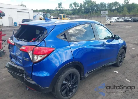 2021 Honda Hr-V Awd Sport from USA, damaged, VIN 3CZRU6H19MM703234